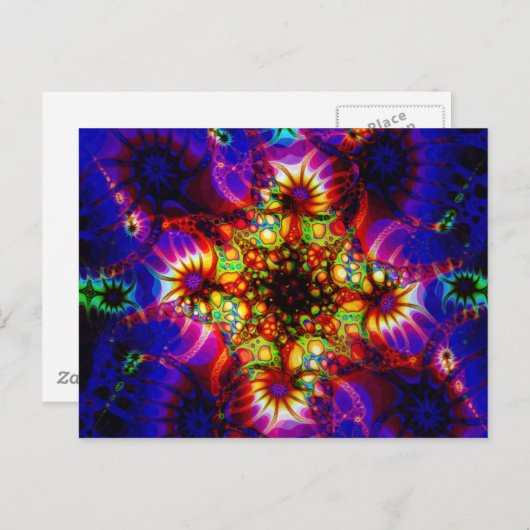 Fired Synapse of the Holographic Mind Postkarte (Vorne/Hinten)