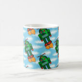 "Fired Up" Robotertasse Kaffeetasse (Mittel)