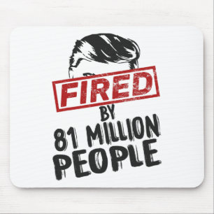 Fired Vote Harris Waltz 2024 Kamala für Präsident Mousepad