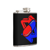 FireDome Shankys Swank-Flasche Flachmann (Rechts)