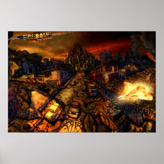 FireDome Street View Poster