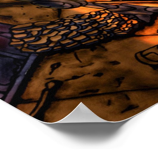 FireDome Street View Poster (Ecke)