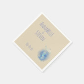 Firefants in Jar Personalisiert Wedding Serviette (Ecke)