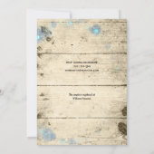 Firefants in Mason Jars Engagement Party Custom Einladung (Rückseite)