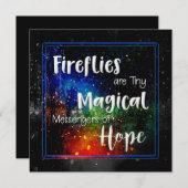 Firefants sind winzige Messengers der Hope Card Dankeskarte (Vorne/Hinten)