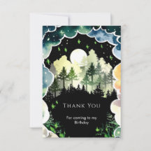 Firefest Forest Woodland Geburtstag