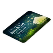 Firefets + Mason Jar Rustic Night Date Magnet (Linke Seite)