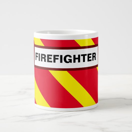 FIREFIGHER Jumbo-Tasse (Vorderseite)