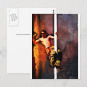 FIREFIGHER POSTKARTE (Vorne/Hinten)