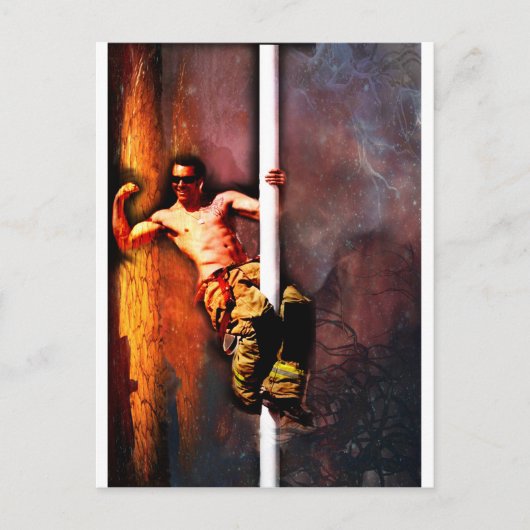 FIREFIGHER POSTKARTE (Vorderseite)
