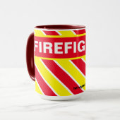 FIREFIGHER-TASSE TASSE (Vorderseite Links)