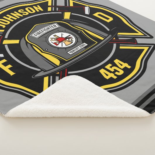 Firefighter ADD NAME Fire Department Rescue Team Sherpadecke (3/4)