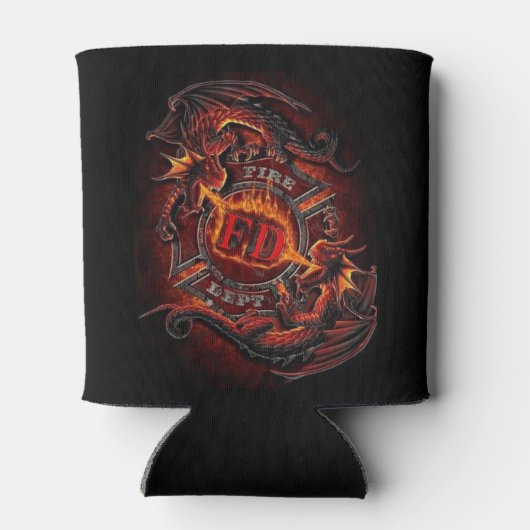 Firefighter Can Coolers für First Responder Dosenkühler (Rückseite)