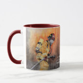 Firefighter Coffee Cup personalisieren Worte Tasse (Links)