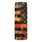 Firefighter Cross and Flames Thermosbecher (Rückseite)