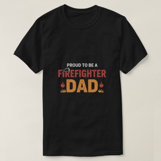 Firefighter Dad Shirt (Design vorne)