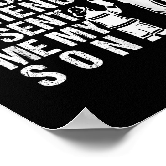 Firefighter Dad Son Quote New Daddy Fireman Dad Fa Poster (Ecke)