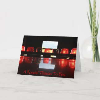 Firefighter-Dankeschön-Karte Dankeskarte