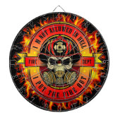 Firefighter Dartboard Dartscheibe (vorne)
