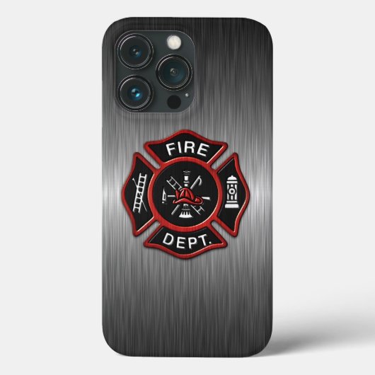 Firefighter Deluxe Case-Mate iPhone Hülle (Rückseite)