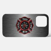 Firefighter Deluxe Case-Mate iPhone Hülle (Rückseite (Horizontal))
