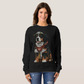 FireFighter Dog For Bernese Mountain Dad Fire Figh Sweatshirt (Vorne ganz)