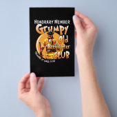 Firefighter | Ehrenmitglied Grumpy Feuerwehrmann Flyer (Handgriff)