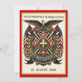 FIREFIGHTER  EINLADUNG (Vorderseite)