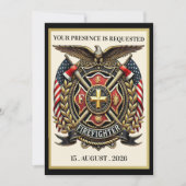 FIREFIGHTER  EINLADUNG (Vorderseite)