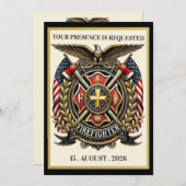 FIREFIGHTER  EINLADUNG (Vorne/Hinten)