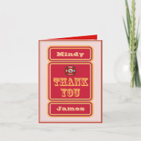 Firefighter EMT Dankeschön Karte