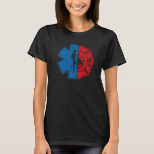 Firefighter Emt Ems Proud Emt Firefighter T-Shirt