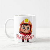 firefighter - feuerwehr geschenkidee tasse (Links)