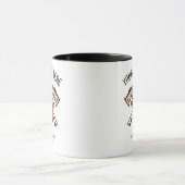 Firefighter. Feuerwehr Geschenkidee. Vorlage Tasse (Zentrum)