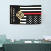Firefighter Fire Academy Fireman Graduation Banner (Messeveranstaltung)