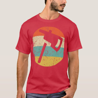 Firefighter Fireman Retro Fire Ax Classic TShirt