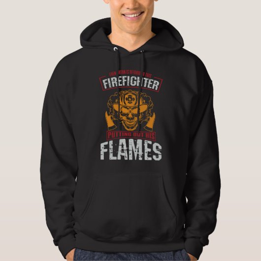 firefighter & firetruck  for firefighters  13 hoodie (Vorderseite)