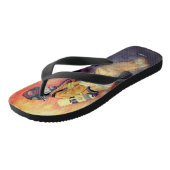 Firefighter Flip Flops Fireman Beach Wear Badesandalen (Schrägansicht)