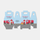 Firefighter-Gefälligkeitsbox (Boys Birthday Firema Geschenkschachtel (Ungefaltet)