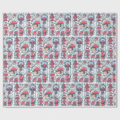 Firefighter Geschenkpapier (Flach)