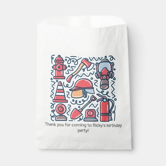 Firefighter Geschenktütchen (Vorderseite)