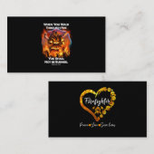 Firefighter Gift | When You Walk Through Fire Terminkarte (Vorne/Hinten)