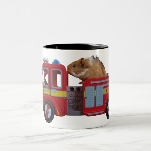 firefighter Gino Zweifarbige Tasse (Mittel)
