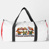Firefighter Gnomes Brave Little Heroes Duffle Bag (Vorderseite)