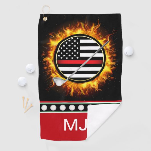 Firefighter Golf Handtuch (Insitu)