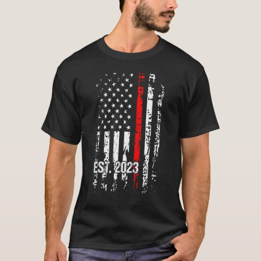 Firefighter Graduation 2023 Shirt Fire Academy Exa (Vorderseite)