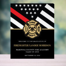 Firefighter-Graduiertengruppe Willkommen