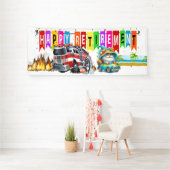 FIREFIGHTER HAPPRETIREMENT BANNER (Insitu)