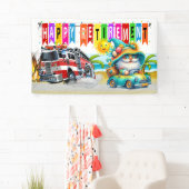 FIREFIGHTER HAPPRETIREMENT BANNER (Insitu)