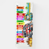 FIREFIGHTER HAPPRETIREMENT BANNER (Vertikal)